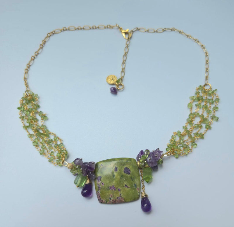 Exquisite Atlantisite necklace