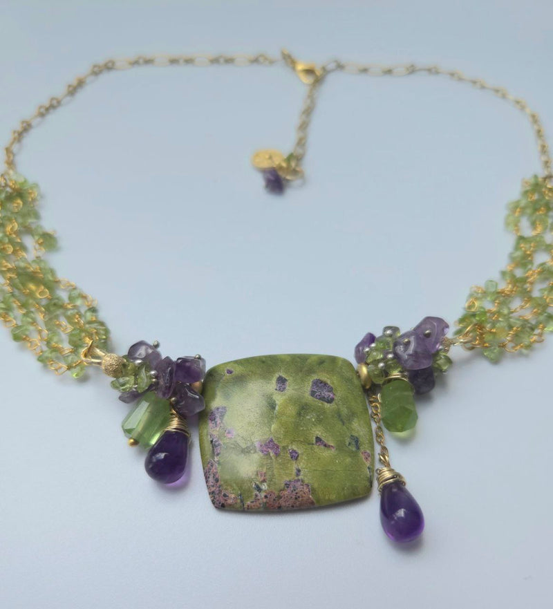 Exquisite Atlantisite necklace