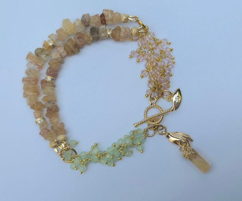 Imperial Topaz bracelet